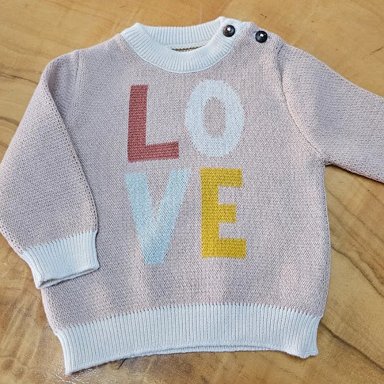 100% COTTON JUMPER 0 -6 MONTHS