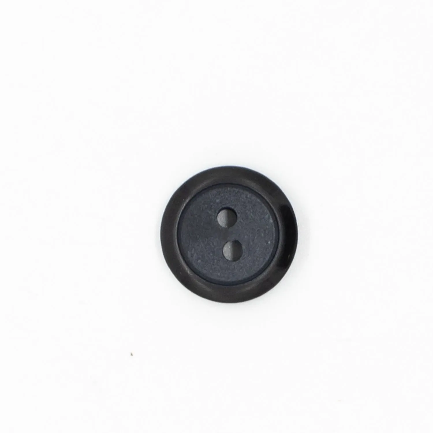 2 Hole Shiny Rim/Matt Centre Button