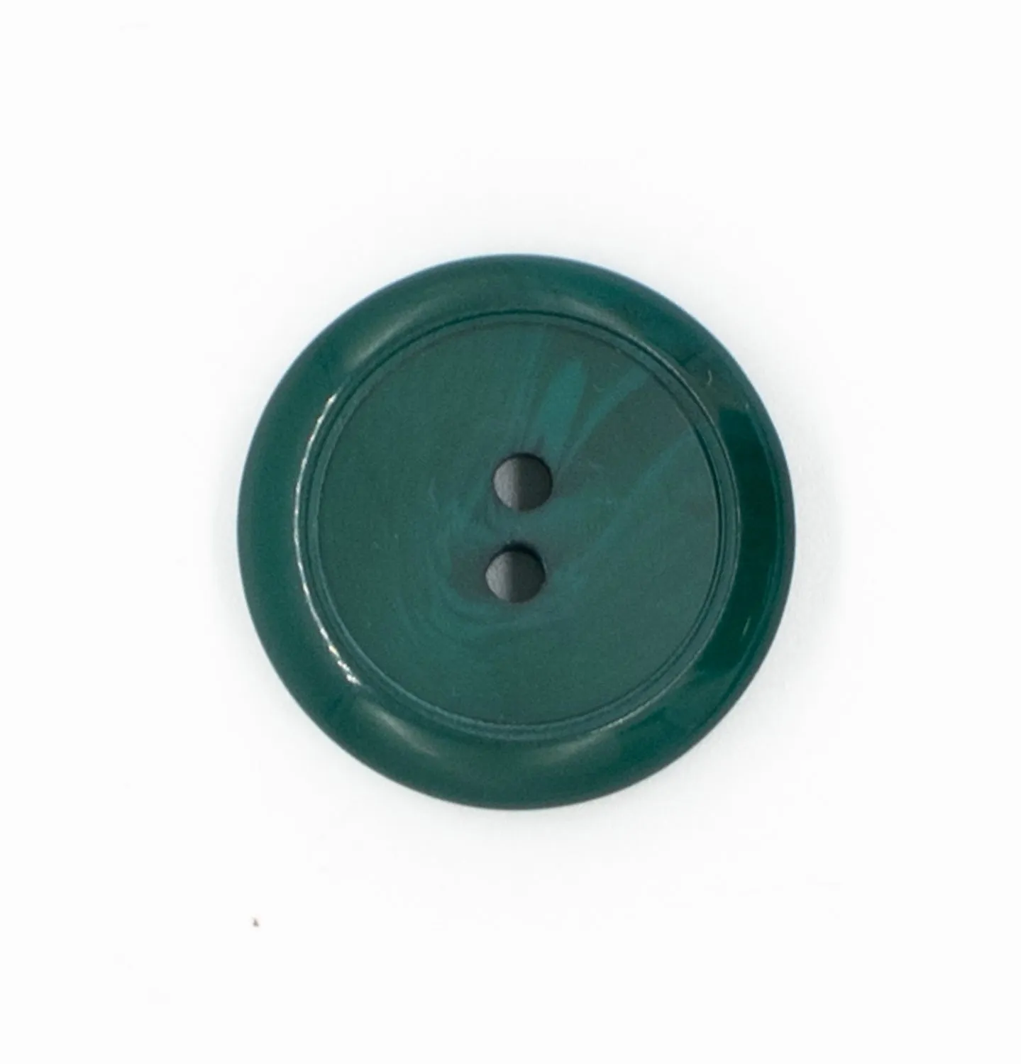 2 Hole Shiny Rim/Matt Centre Button