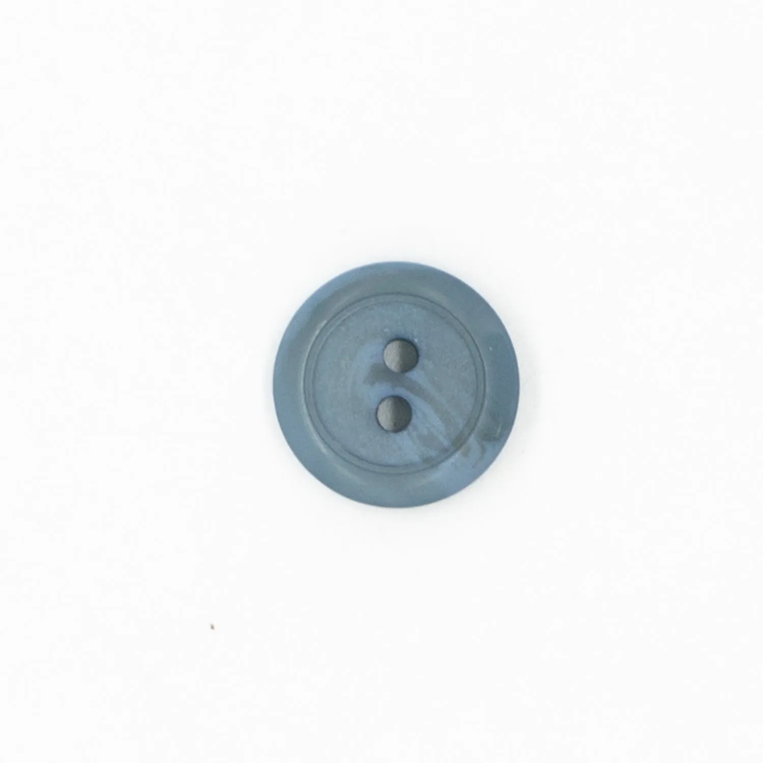 2 Hole Shiny Rim/Matt Centre Button