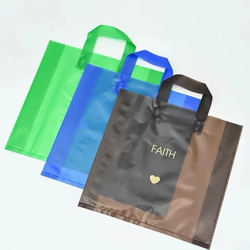 50pcs packing bags with free logo stickers ( contact salesperson to send your logo)  （PA1002）