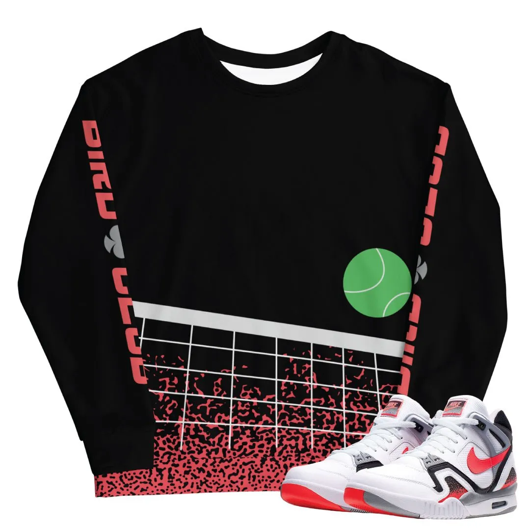 Air Tech Challenge 2 "Hot Lava" All Net Sweatshirt