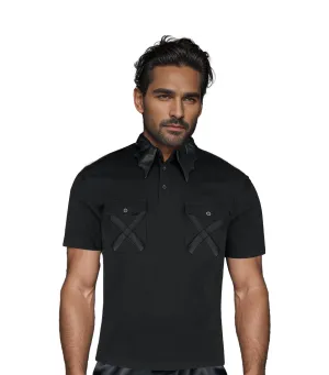 Bat Wing Collar short sleeves Shirts