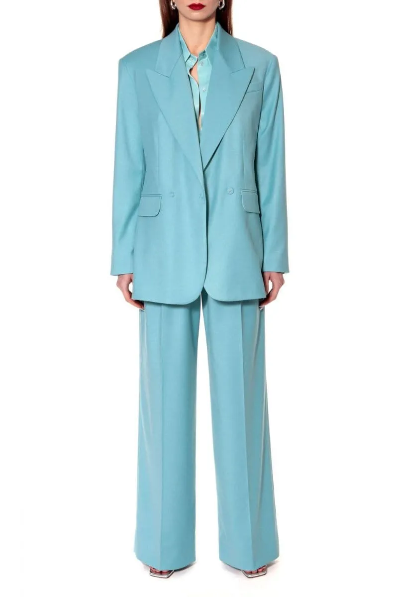 BLAIR OVERSIZED HOW BLUE AM I BLAZER