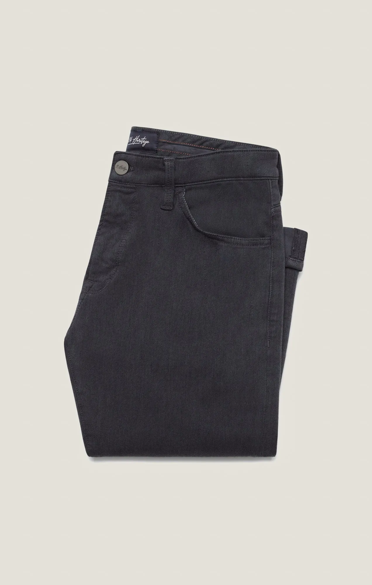 Charisma Relaxed Straight Pants in Slate Diagonal