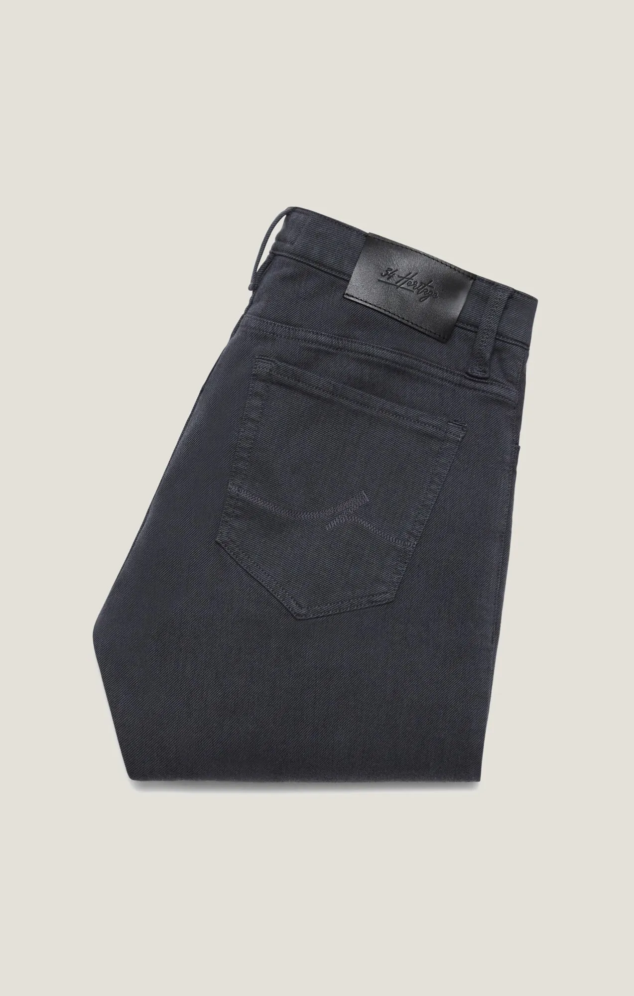 Charisma Relaxed Straight Pants in Slate Diagonal