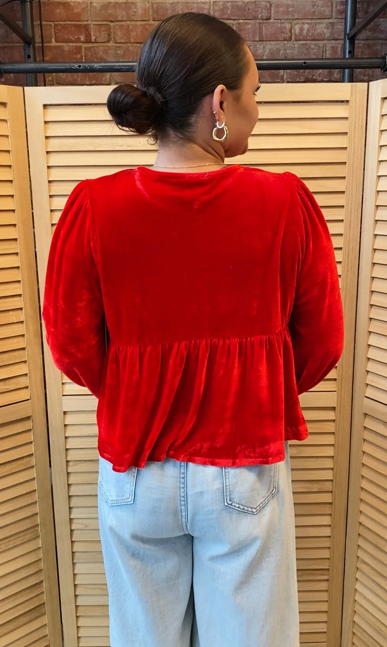 Christmas Cheer Top | Red