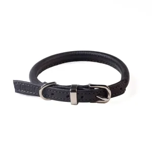 Dogs And Horses - Rolled Leather Collar