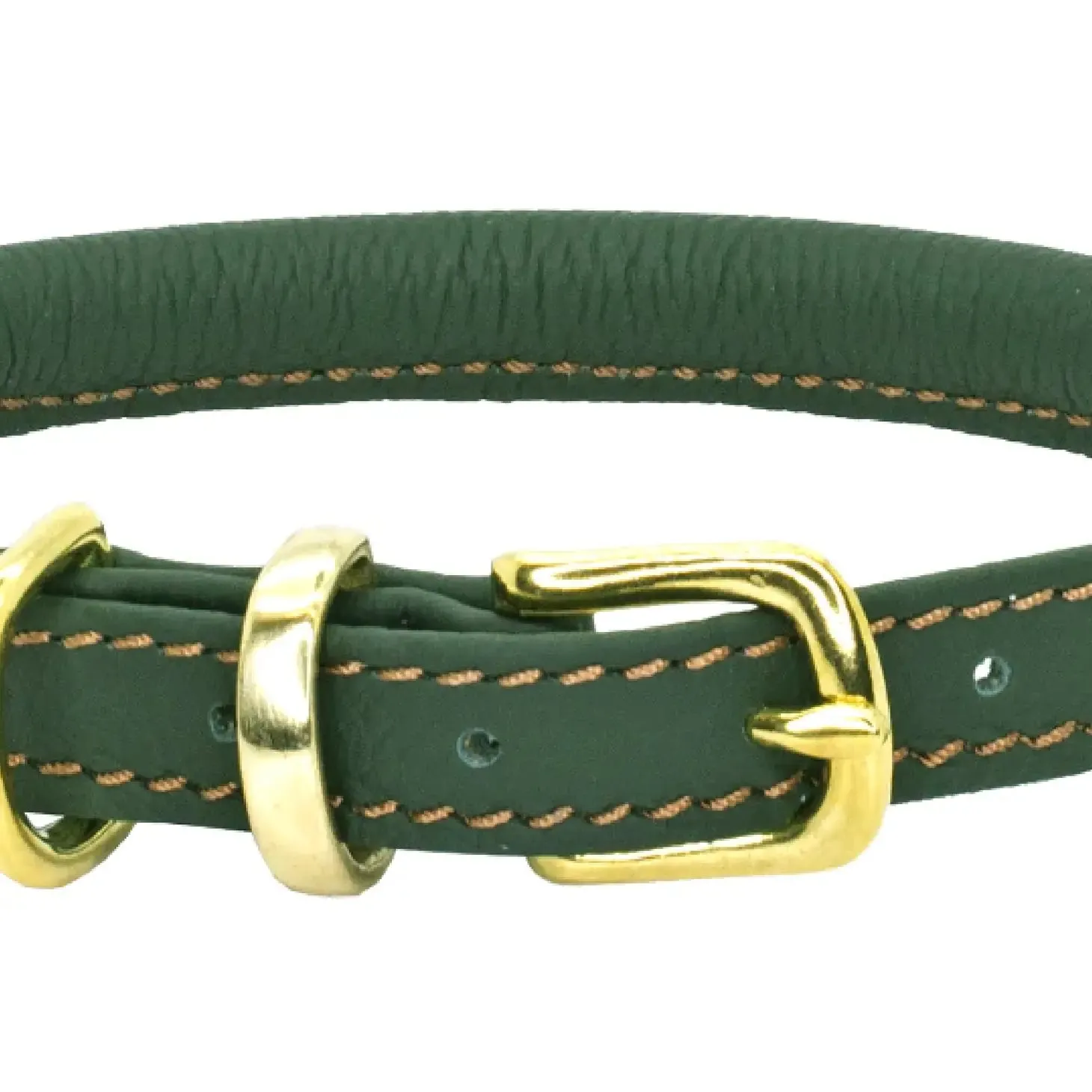 Dogs And Horses - Rolled Leather Collar