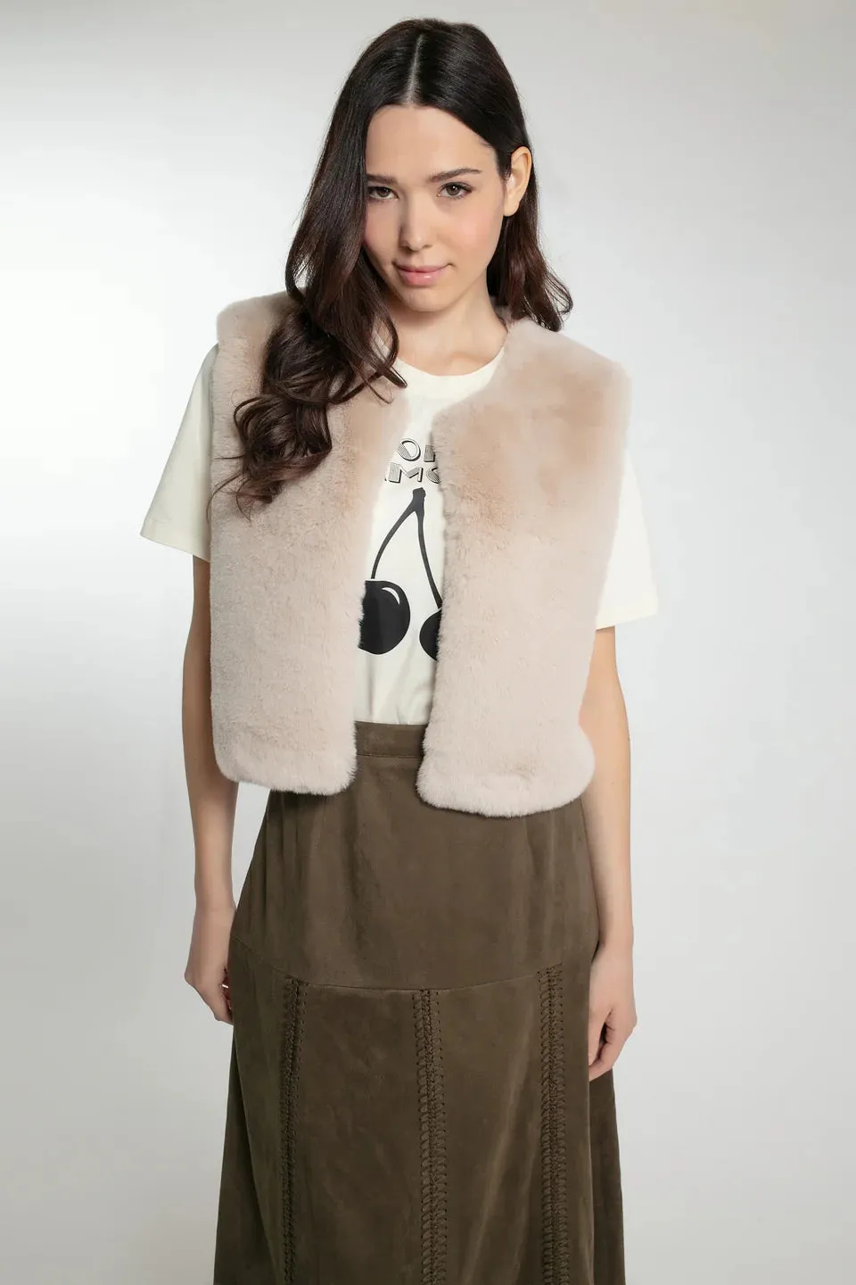 Edelweiss Gilet Mink