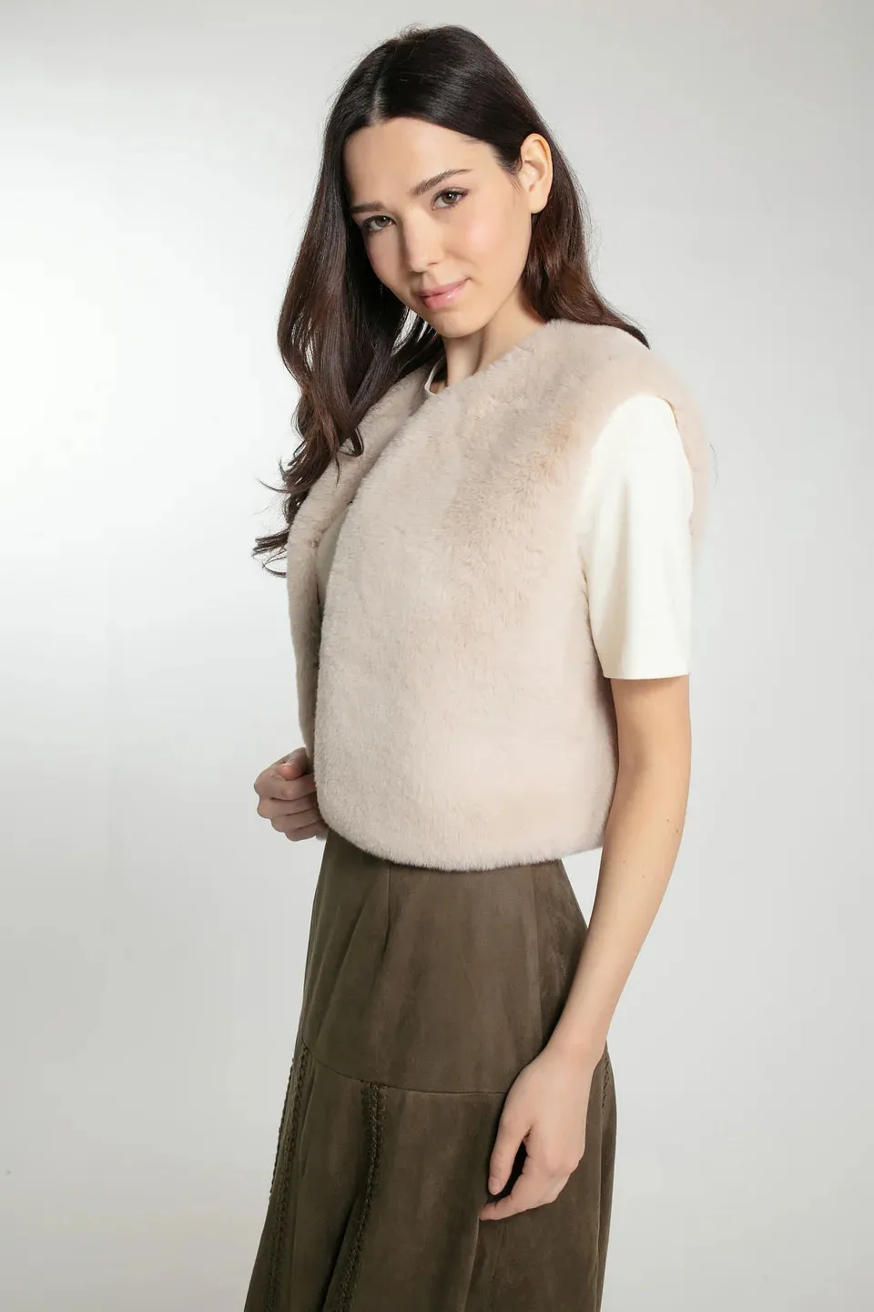 Edelweiss Gilet Mink