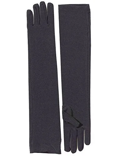 Forum Novelties Black Long Nylon Adult Gloves