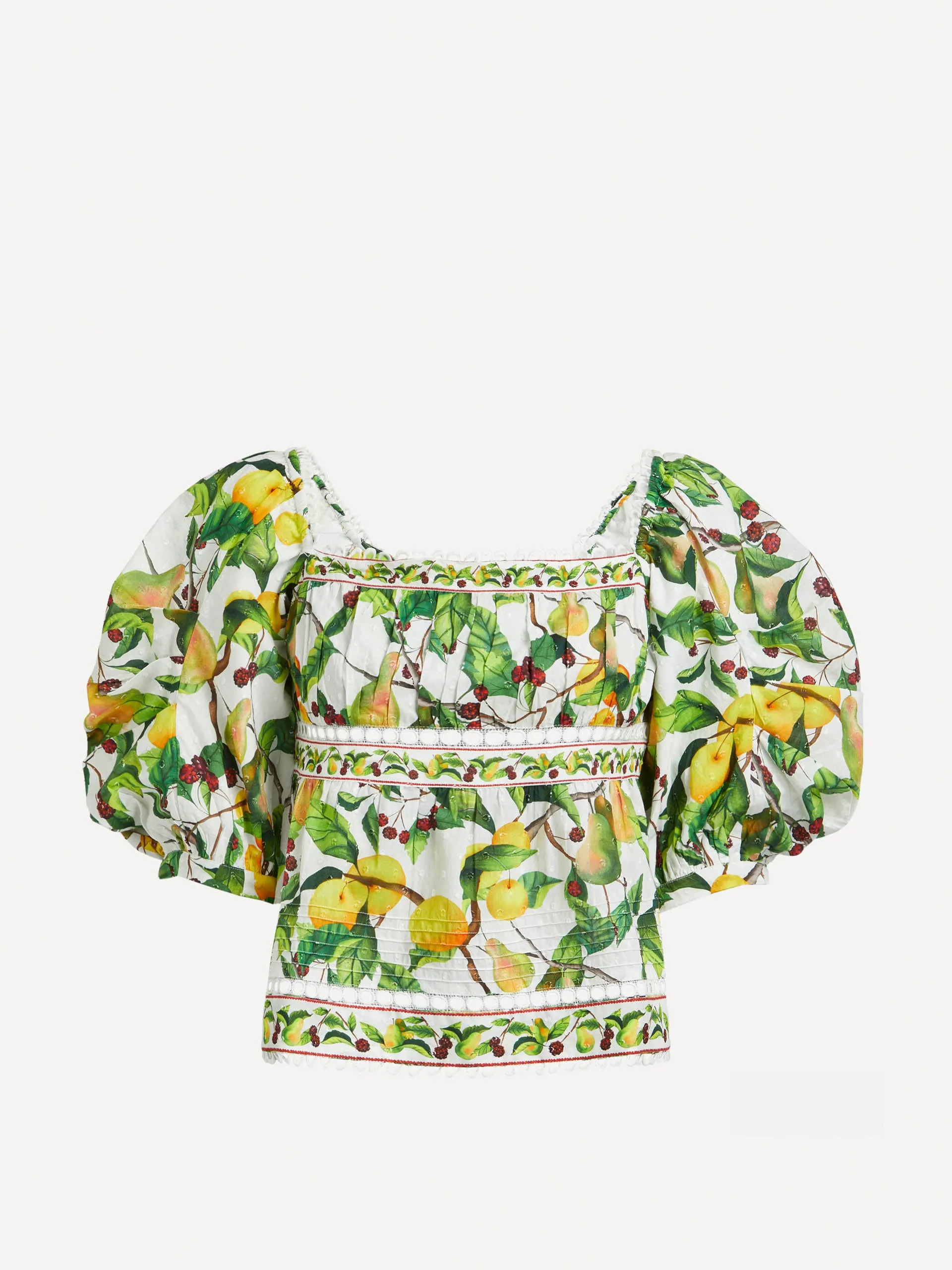 Fruit orchard blouse