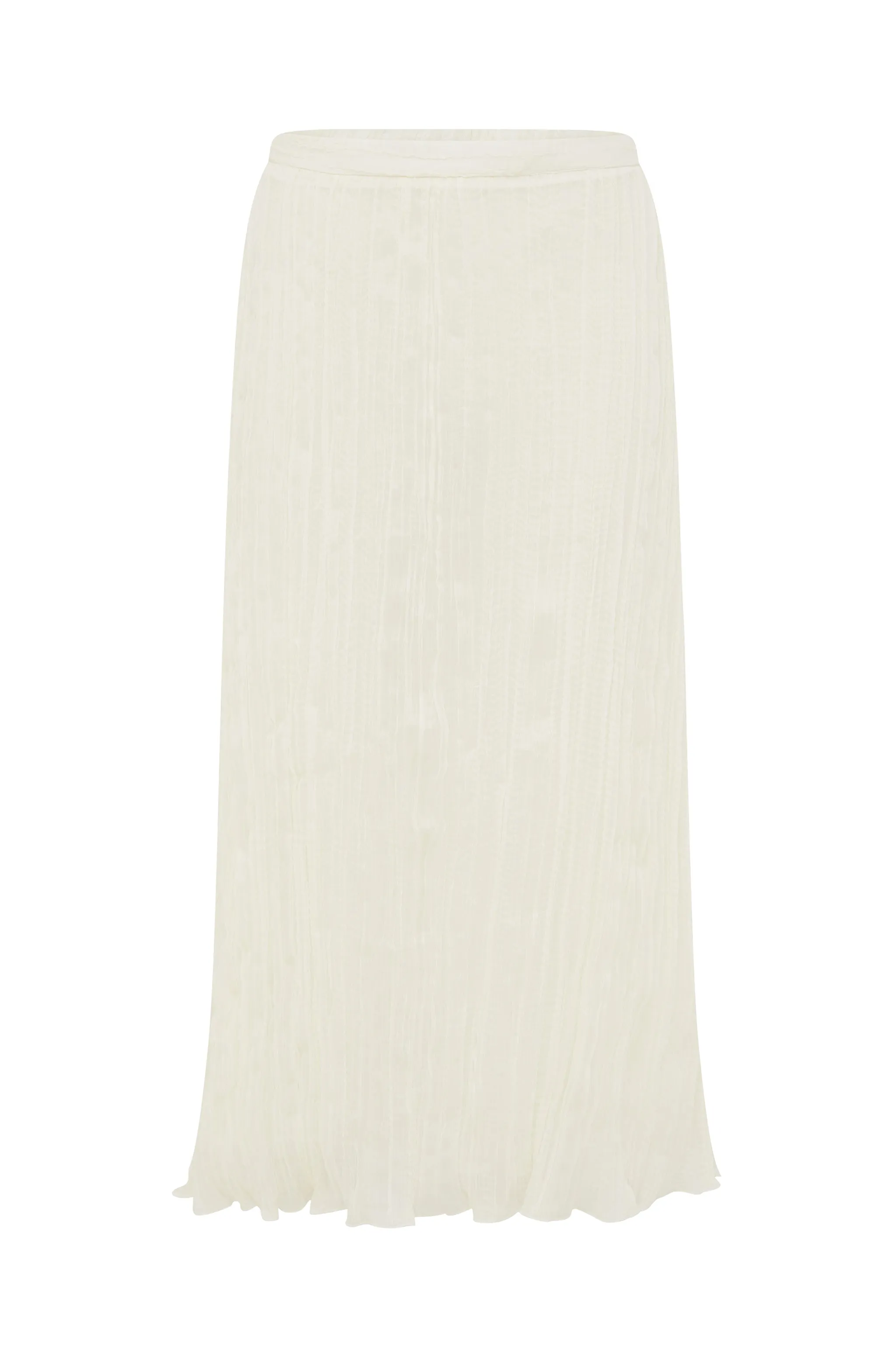 Kea Midi Skirt | Cream