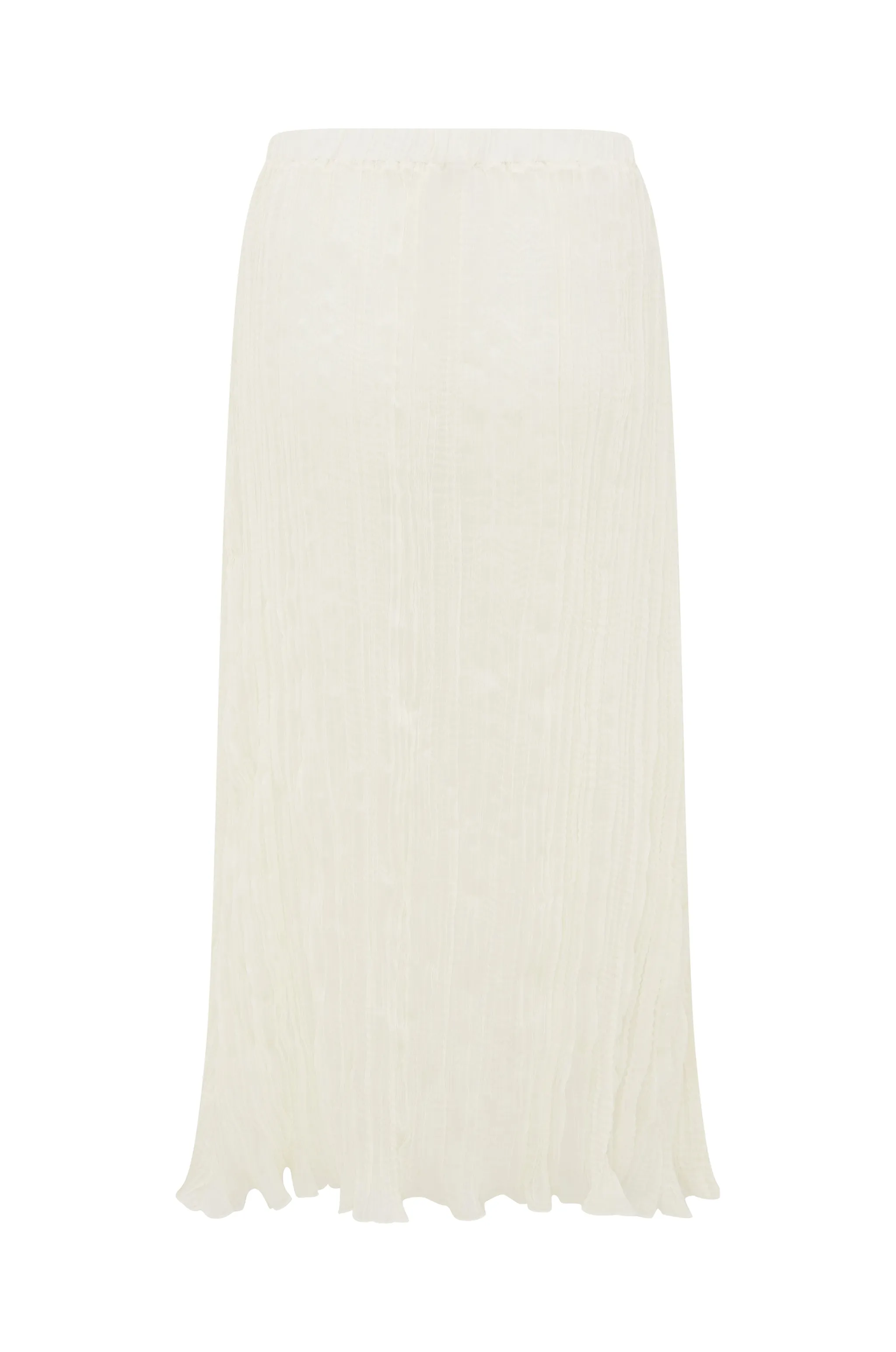 Kea Midi Skirt | Cream