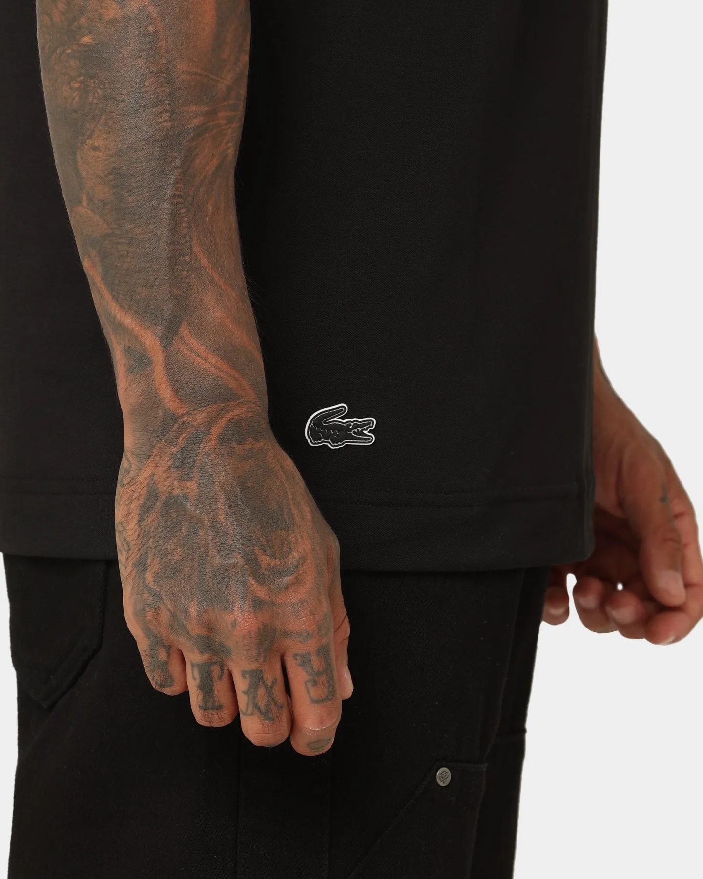 Lacoste Active Pique T-Shirt Black