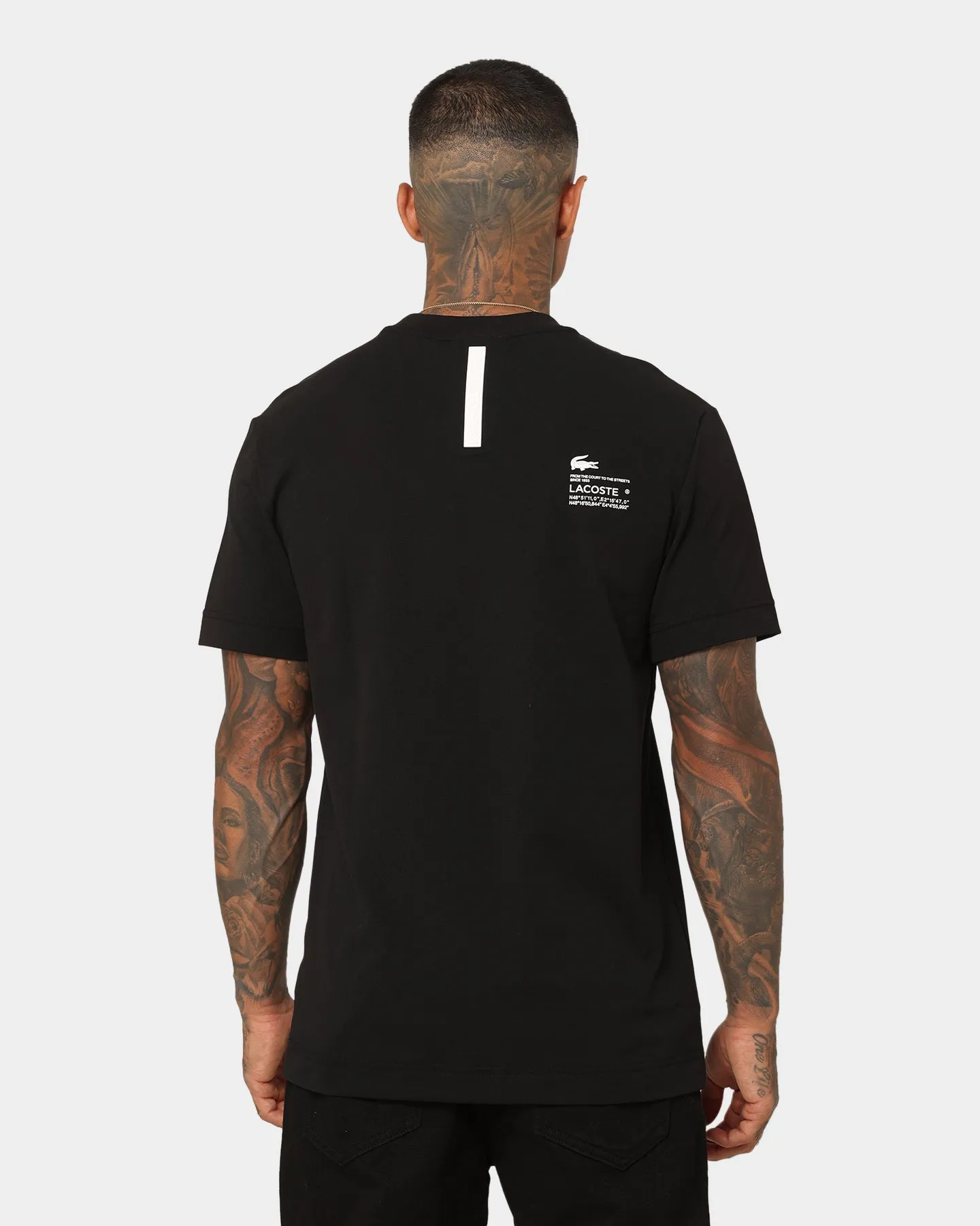 Lacoste Active Pique T-Shirt Black