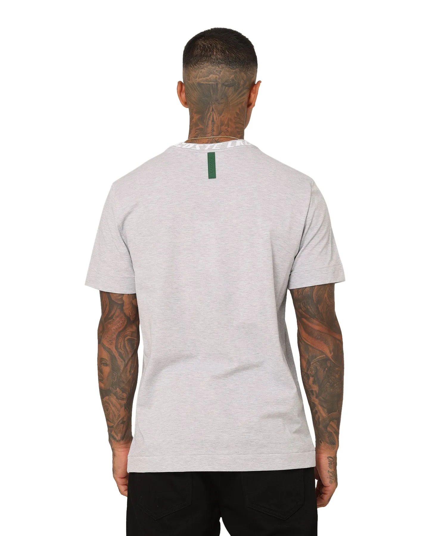 Lacoste Active Pique Tech T-Shirt Silver Chine