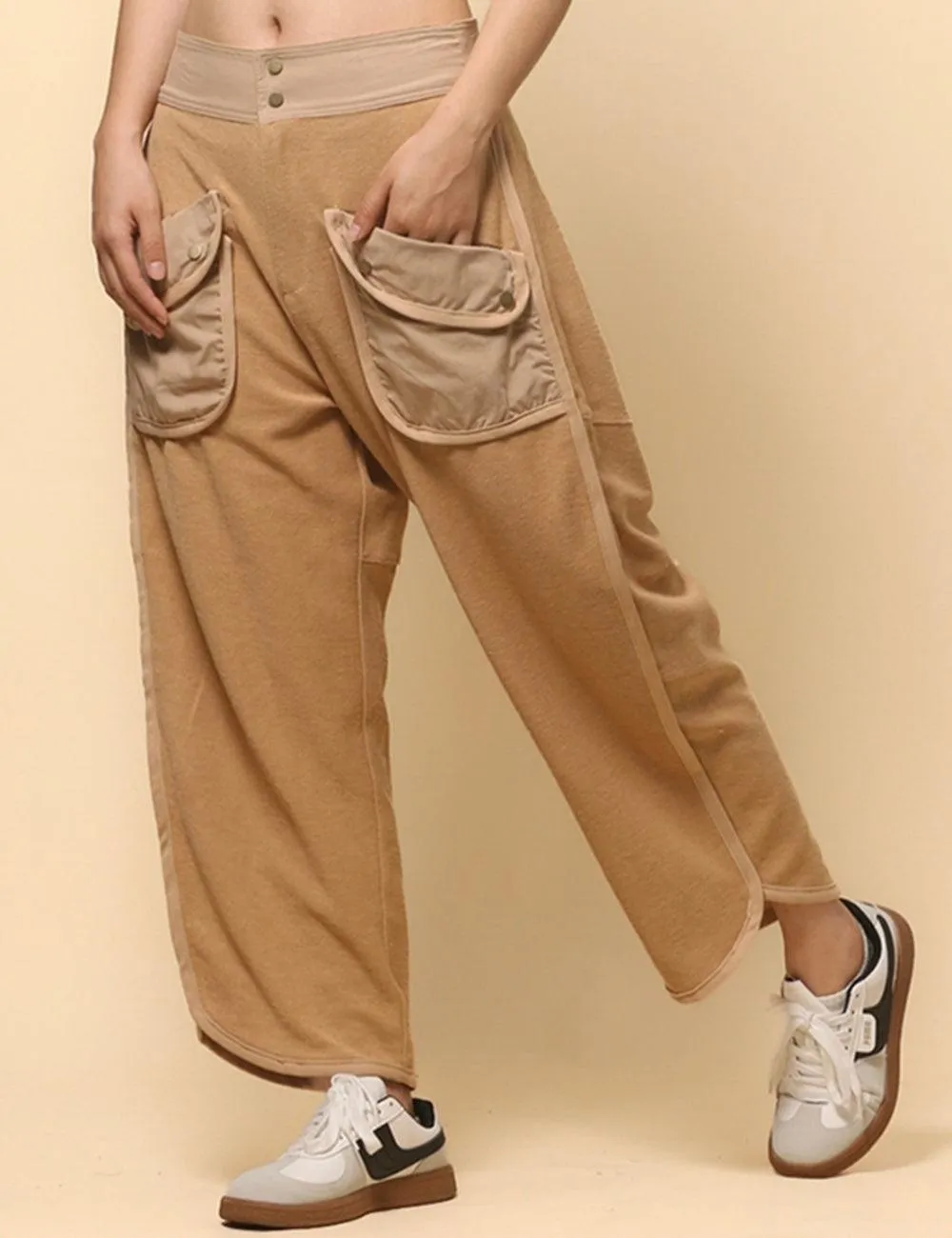 Ladies Relaxed Sweatpants Casual Pockets Pants SKP513