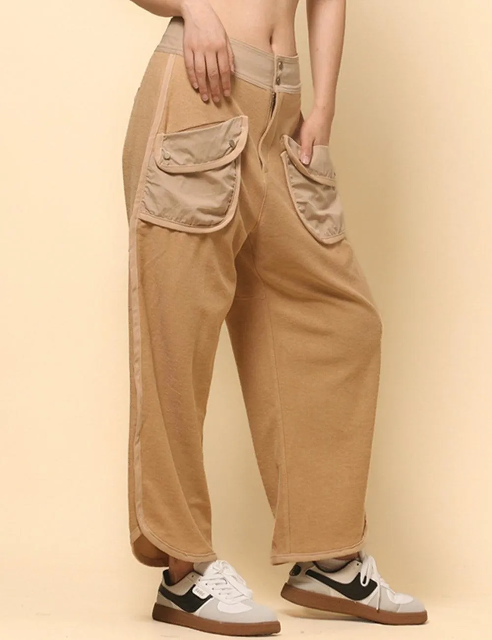 Ladies Relaxed Sweatpants Casual Pockets Pants SKP513