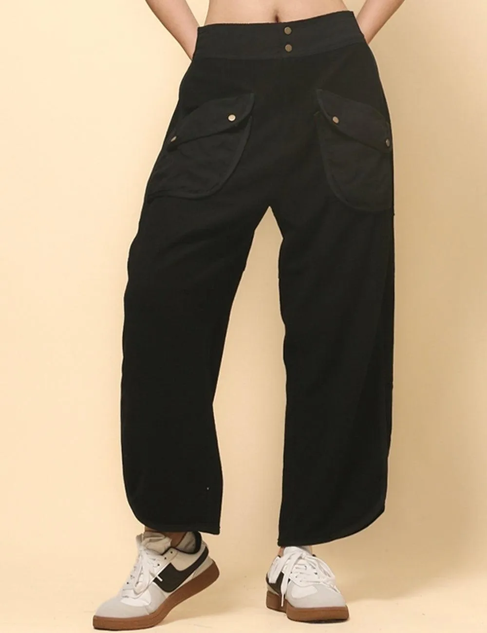 Ladies Relaxed Sweatpants Casual Pockets Pants SKP513