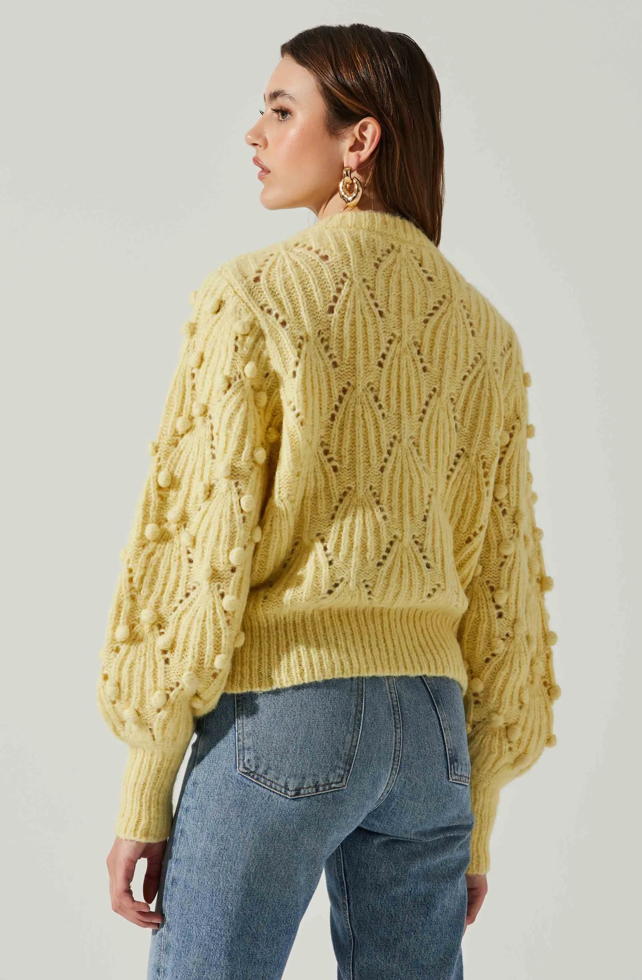 Lexi Pom Pom Embellished Sweater