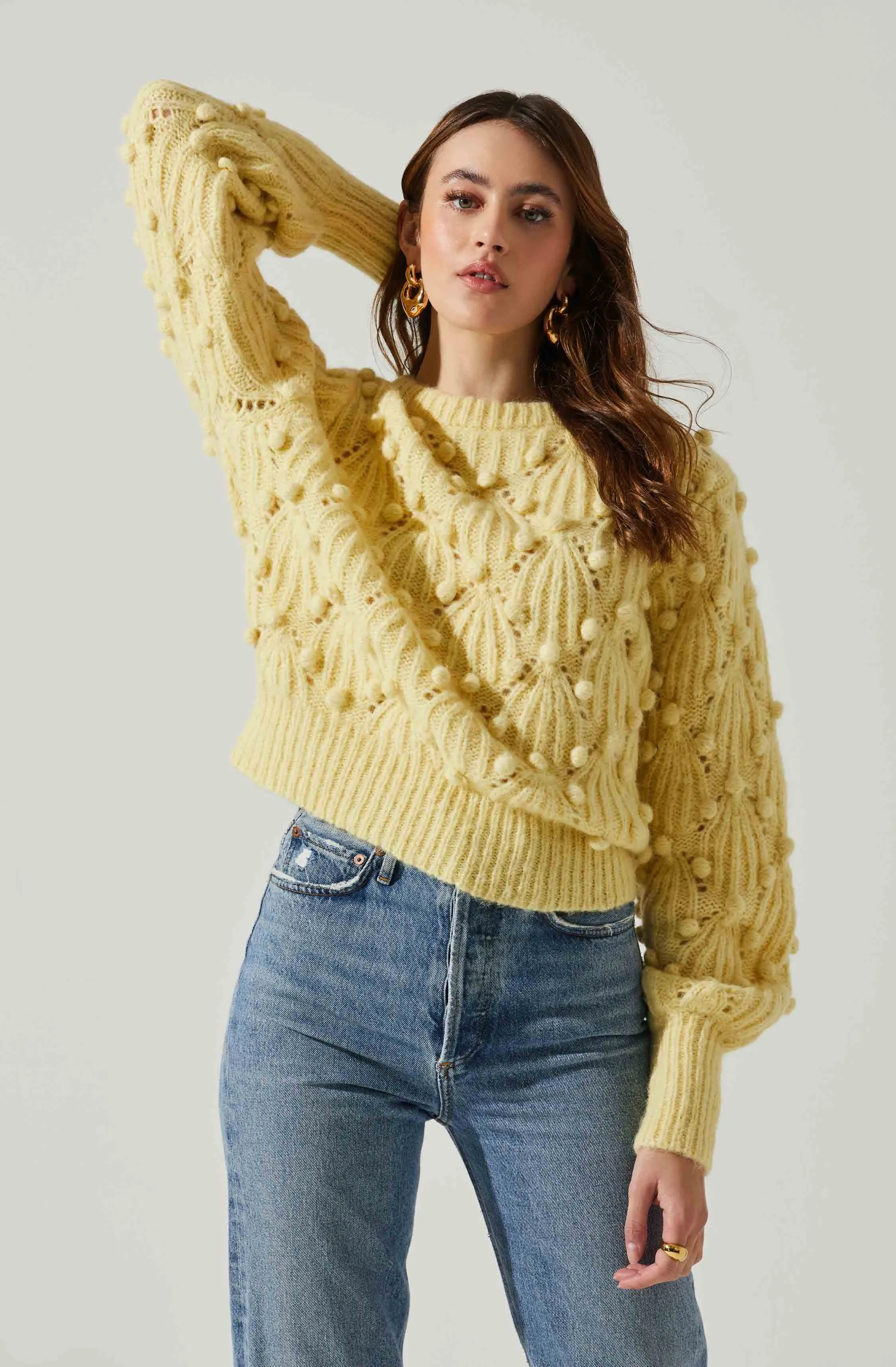 Lexi Pom Pom Embellished Sweater