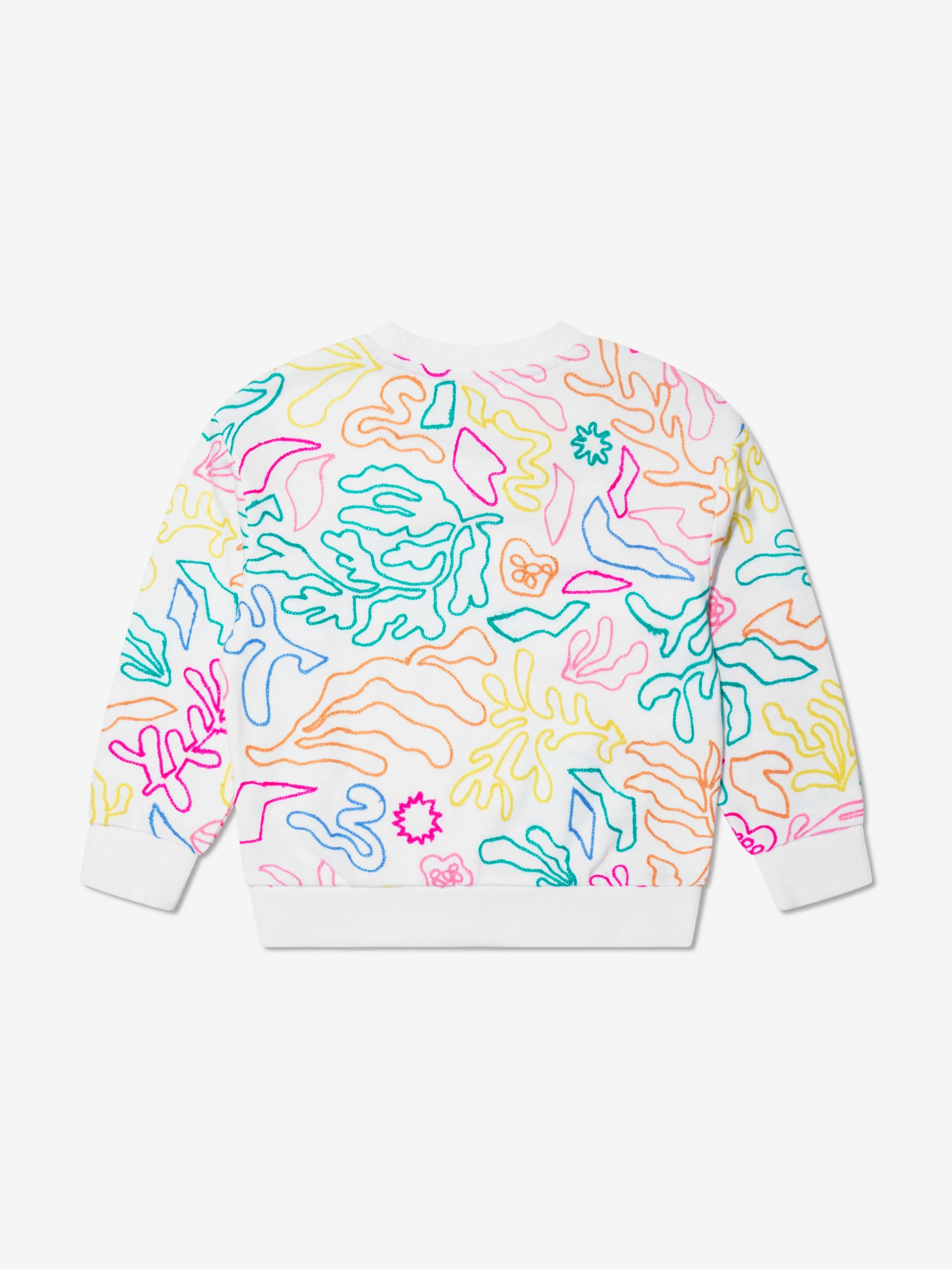 MARC JACOBS Girls Embroidered Sweatshirt in White