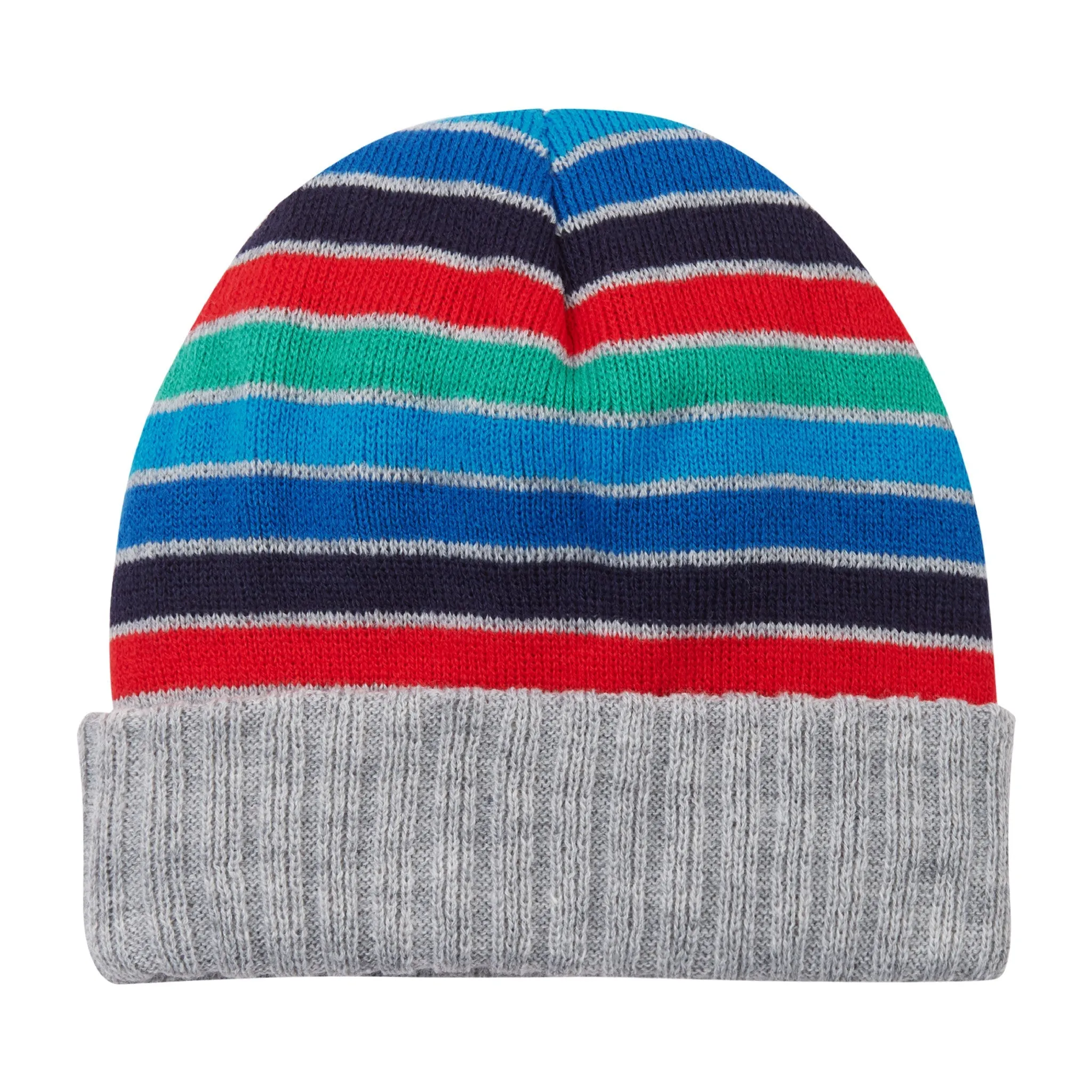 Multi Stripe Winter Hat & Glove Set