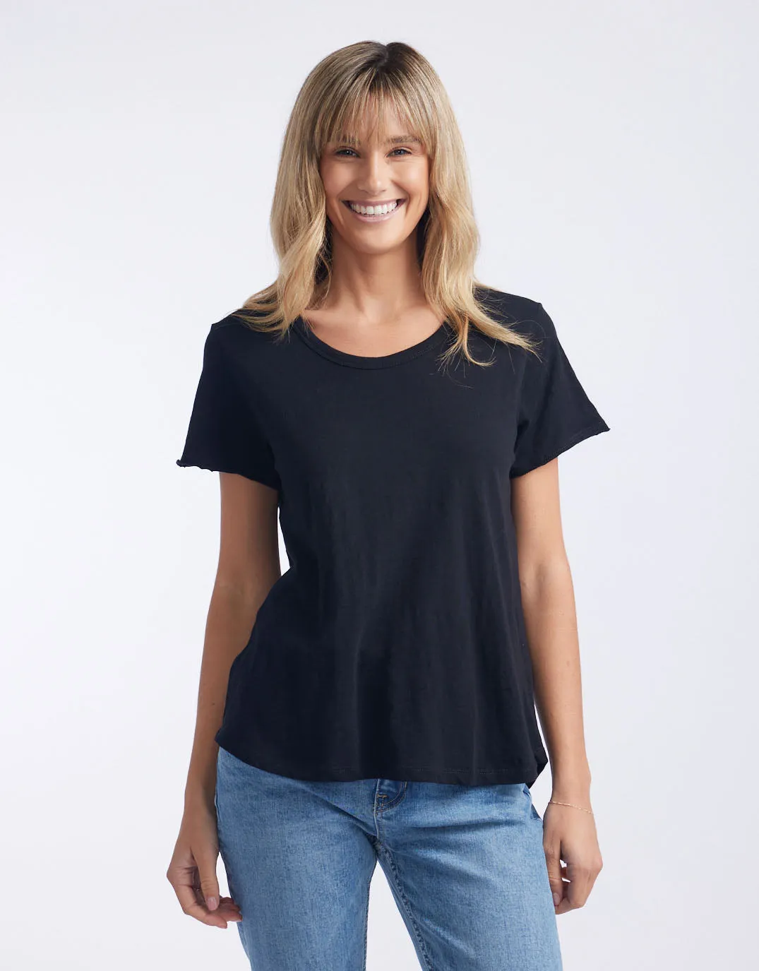 Original Round Neck T-Shirt - Black