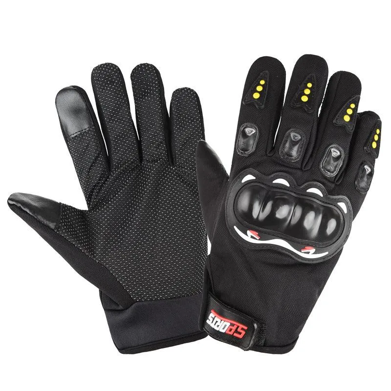 Outdoor Sports Breathable Non-slip Long Finger Half Finger Touch Screen Riding Gloves