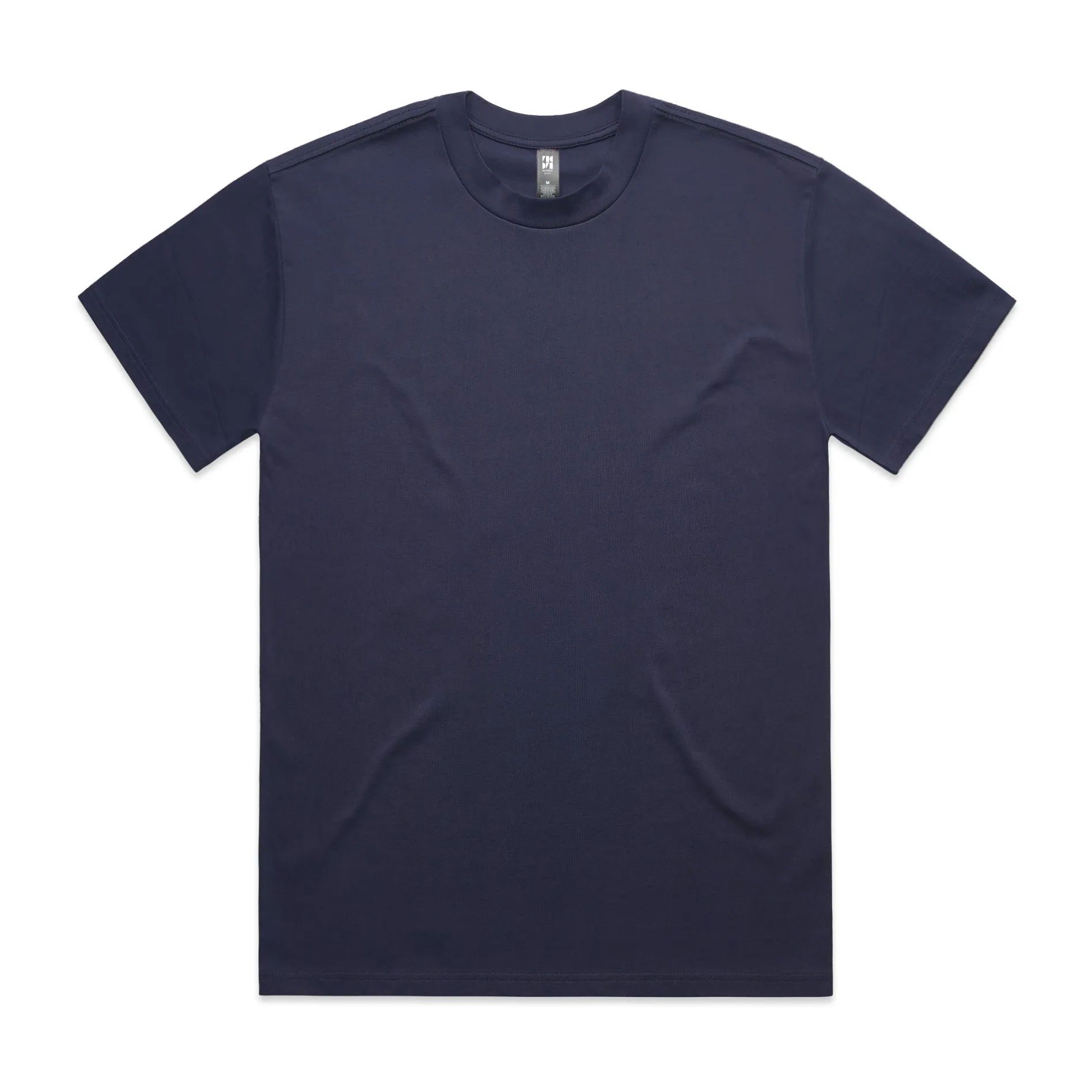 Premium Heavyweight Short Sleeve Tee - Midnight  Blue