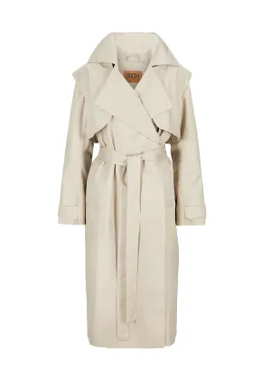 Regndrape Trench Coat Sand