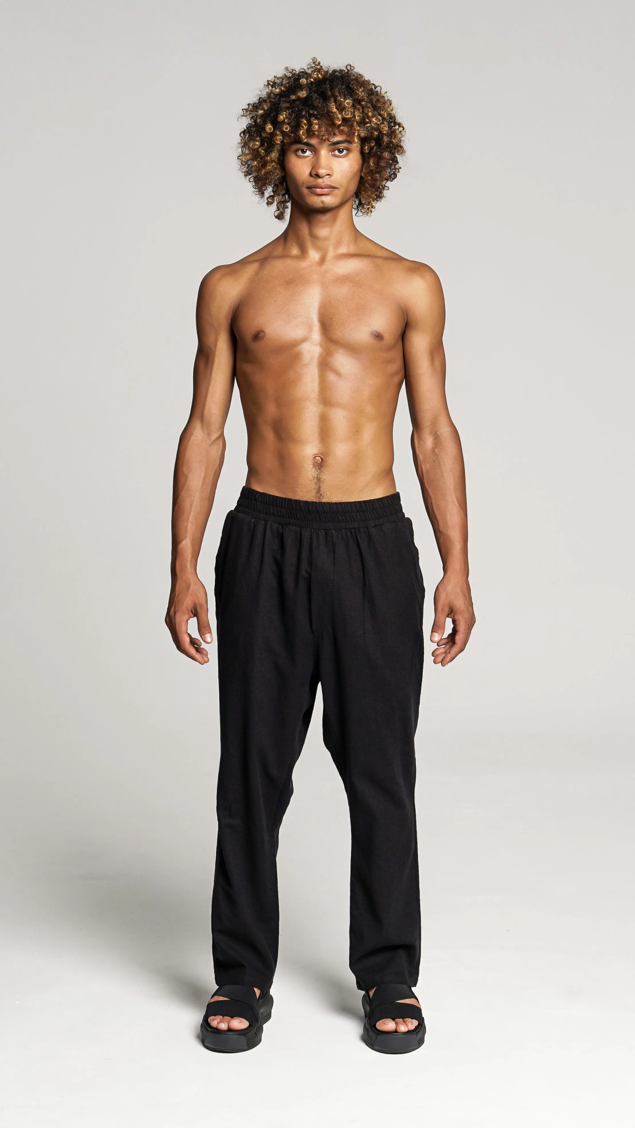 Relaxed Pants Black