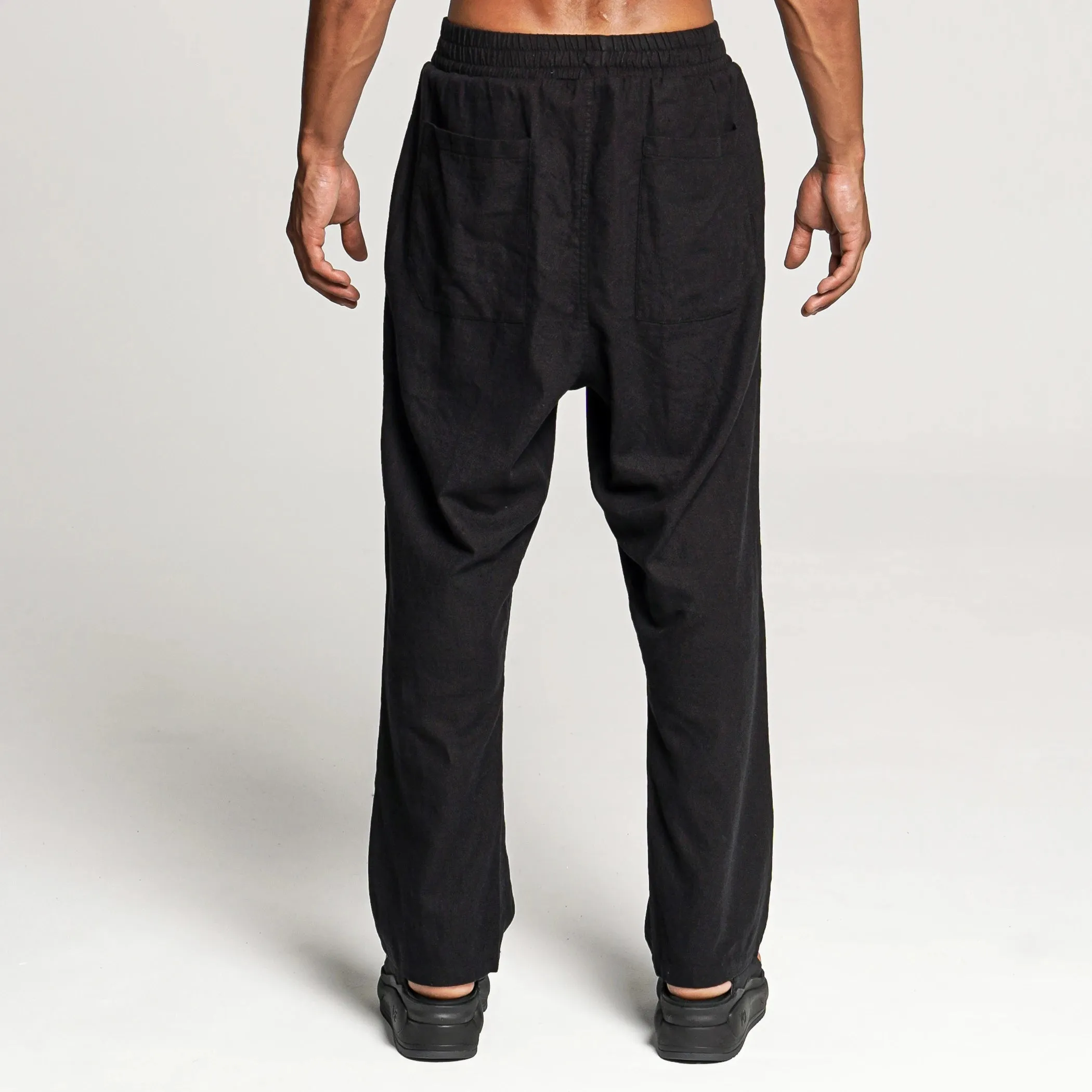 Relaxed Pants Black