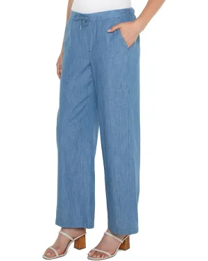 Relaxed Wide Leg Pant (Liverpool)