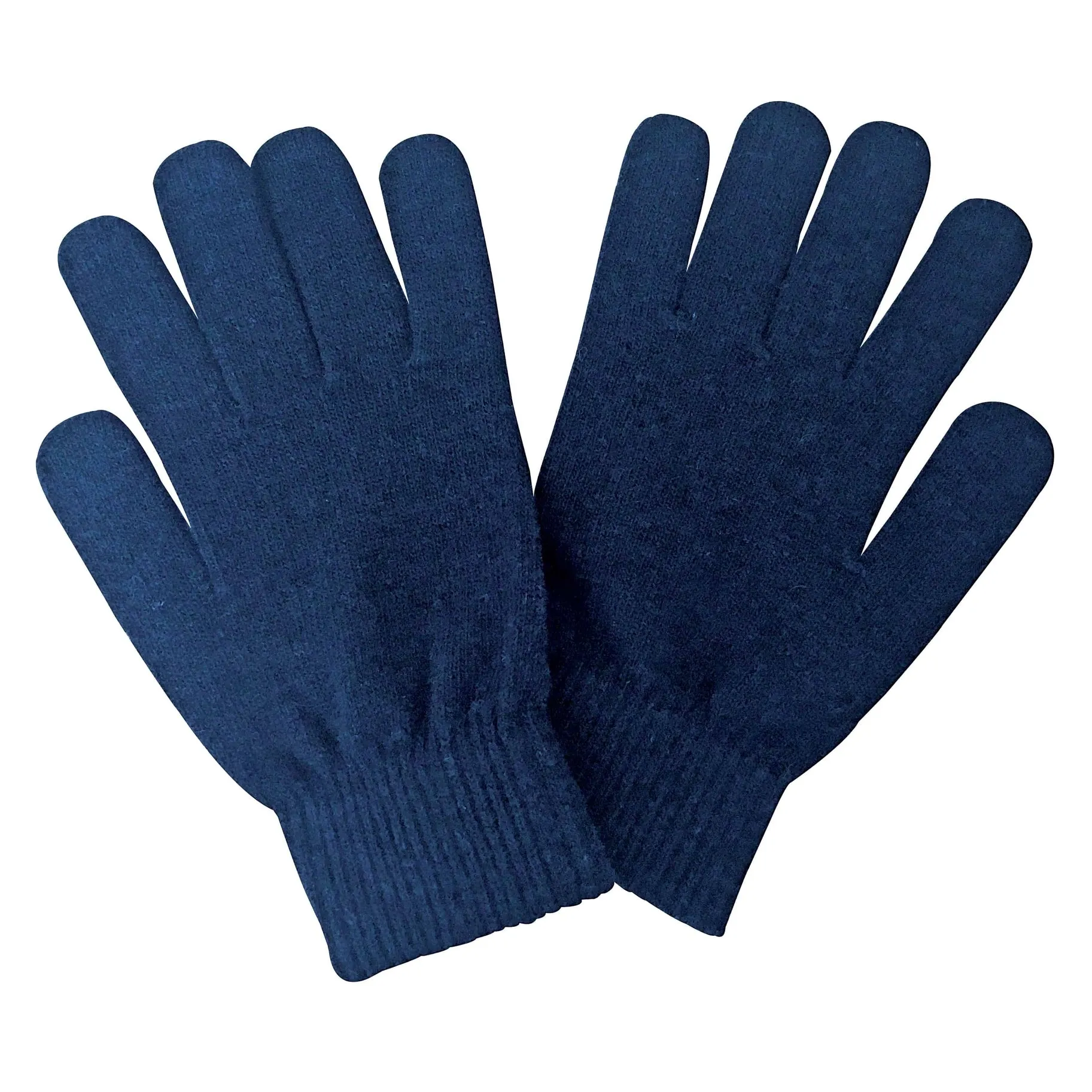 Sock Snob Adults Gloves -  Thin Knitted Winter Warm Thermal Wool