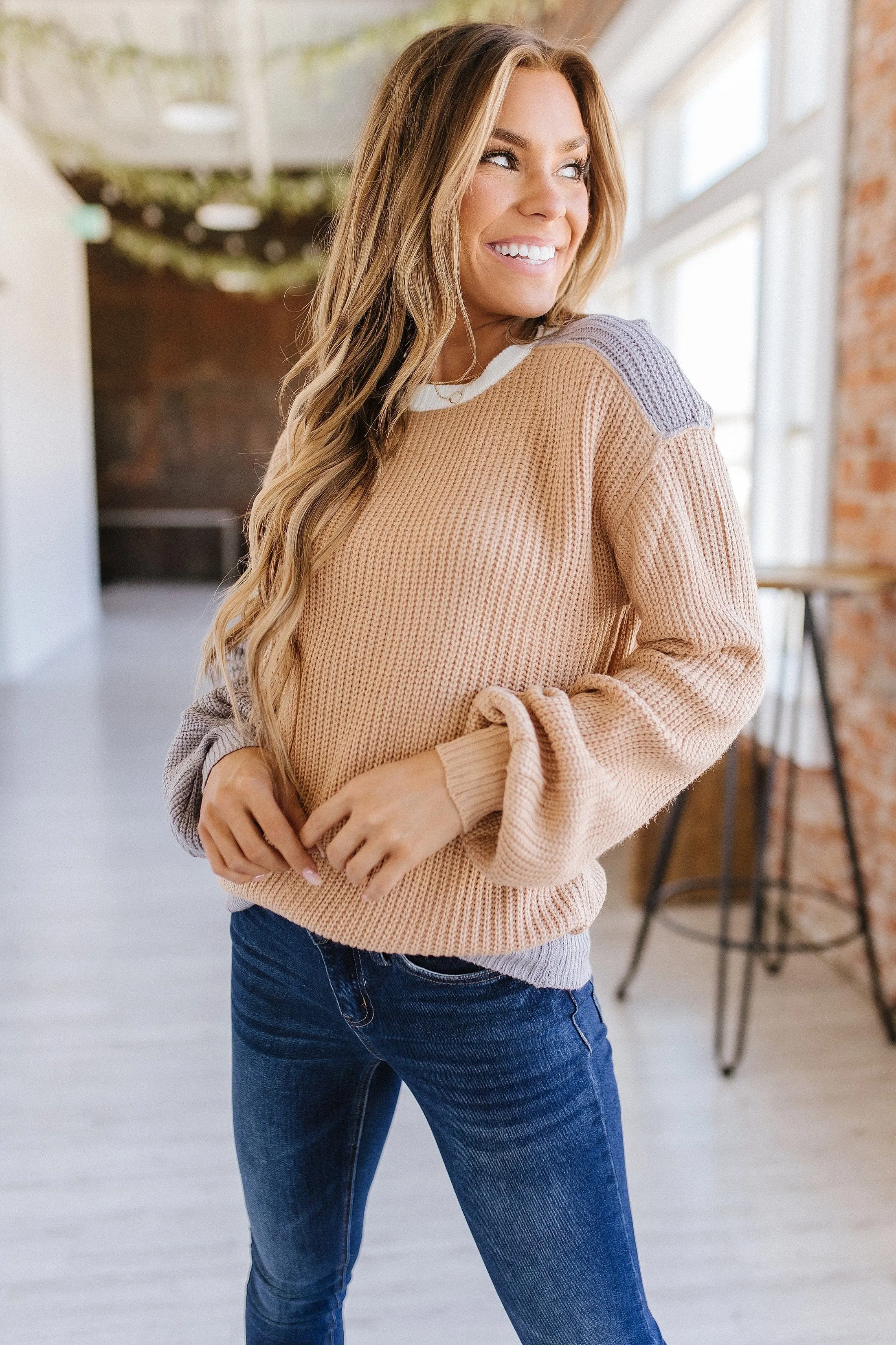 Sydney Color Block Chunky Sweater | S-XL | PRE ORDER