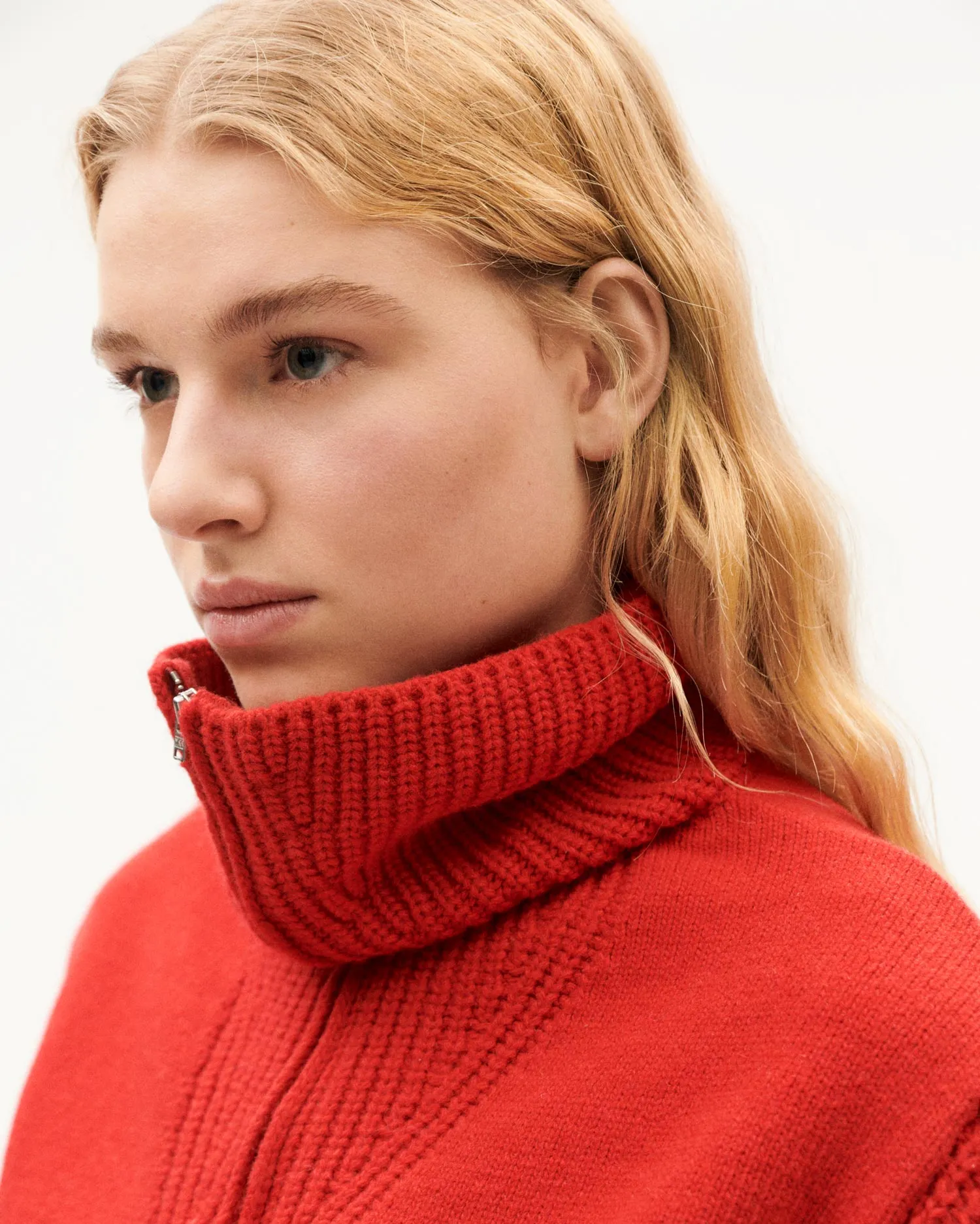 Tanit Wool Sweater Red