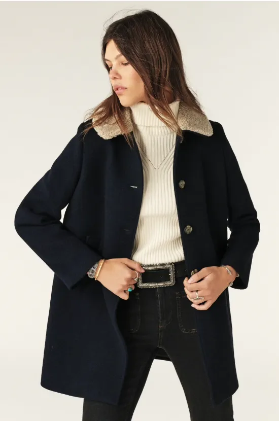 Tolling Coat Navy