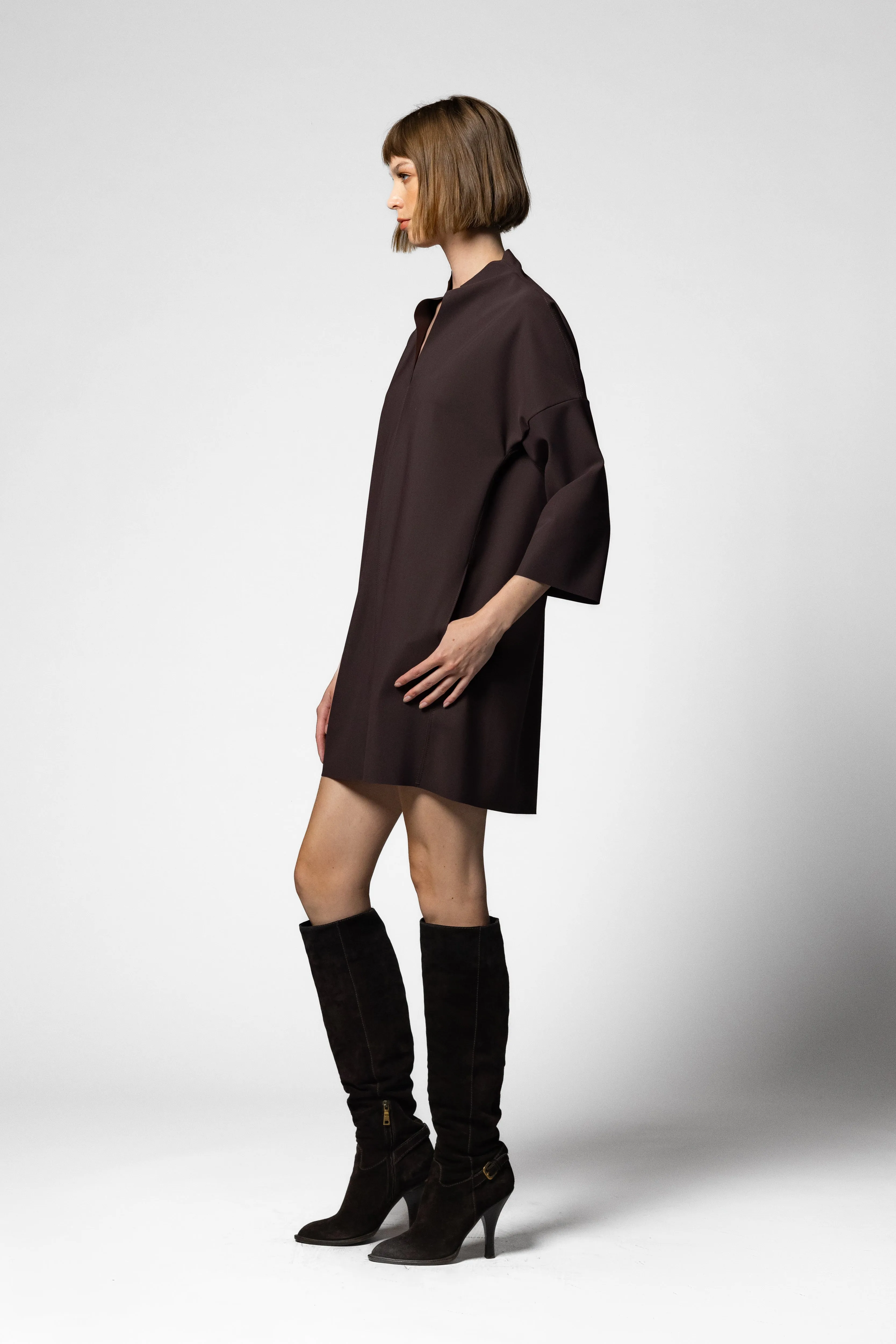 Uma Mini Tunic - Espresso